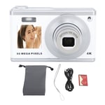 4K Digital Camera Dual HD IPS Screen 10x Optical Zoom Autofocus Retro Compact