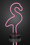 Hellum 522976 Lampe décorative à 111 LED - Motif flamant rose - Veilleuse d'intérieur