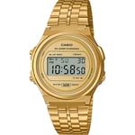 Montre Unisex CASIO A171WEG-9ADF Acier d'Or VINTAGE Chrono Alarm