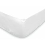 Protège Matelas Tissu Éponge Imperméable 140x190 Cm 140 X 190 Blanc