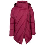 Trespass Girls Waterproof Padded Jacket with Fold Away Hood Vello