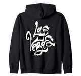 Las Vegas Fabulous: Spray Paint Graffiti Vibes! Zip Hoodie