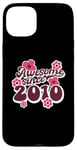 Coque pour iPhone 15 Plus Awesome Since 2010 15th Birthday Hippie Retro Born In 2010