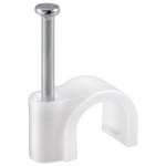 Kabelclips - max kabeldiameter: 9.0 mm (100 st.)