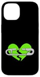 Coque pour iPhone 14 Graphique vert Green Healing In Progress