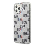 Coque USPOLO en TPU Logo Mania Collection pour iPhone 12 Pro Max pouces blanc