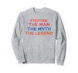 Stephen The Man The Myth The Legend Vintage Sunset Sweatshirt