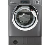 HOOVER H-WASH 300 PRO HBWOS69TAMCRE-80 Integrated 9 kg 1600 Spin Washing Machine, White