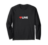 Love LIVE - Like Heart Your Best Favorite: Live Long Sleeve T-Shirt