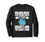 Breaking Rocks in the Hot Sun Mineral Collection Long Sleeve T-Shirt