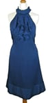 Dark blue formal dress by VERO MODA medium UK 10-12 NEW WITH TAGS