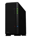 Synology 1 Bay Desktop NAS Enclosure, DS118, High-performance, 1.4GHz Quad core, 4K 10-bit H.265 video transcoding, Tabletop mounting, for small offices and home users