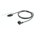 Bachmann H05VV-F 3G - Câble d'alimentation - bipolaire (M) pour GST18i3 (F) - 3 m - noir