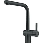 Franke Kitchen Sink tap Made Fixed spout Atlas NEO-Stainless Steel Black 115.0550.424