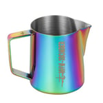 MHW-3BOMBER Milk Jug 650ml, Stainless Steel Milk Jug for Coffee Machine, Home Barista Coffee Accessories, Cappuccino Latte Art Cup, Milk Frothing Pitcher, Colourful, Model: P5913C