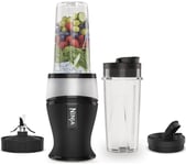 NINJA Nutri Ninja QB3001UKS Blender - Black & Silver