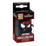 Figurine Funko Pop Porte-clés Keychain Spider-Man 2 VG Advanced Suit 2.0 Symbiote Takeover