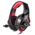 ONIKUMA K1B Casque gaming pour PS4 XBOX ONE Rouge