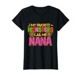 My Favorite Monsters Call Me Nana Happy Halloween T-Shirt