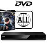 Panasonic Blu-ray Player DP-UB820EB-K MultiRegion for DVD 4K & Fantastic Beasts