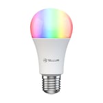 TELLUR Smart Bulb Alexa E27 LED, Wi-Fi, Phone App, Compatible with Amazon Alexa and Google Home, 9W, 820 Lumen, Dimmable, White/Warm/Natural/RGB (Multicolor)