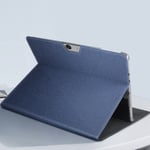 Housse pour Microsoft Surface Pro 9 Clapet Support Fin Collection SafeStand Bleu