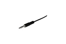 StarTech.com 1m Slim 3.5mm Stereo Extension Audio Cable - M/F - Mini stereo Extension - 3.5mm Extension - heaDPhone Ext cord (MU1MMFS) - ljudförlängningskabel - 1 m