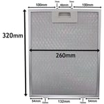 UNIVERSAL Silver Cooker Hood Metal Mesh Filter Extractor Vent Fan 320 x 260mm