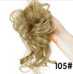 Women Messy Bun Curly Scrunchie Hair Elastic Band Chignon Hair Donut Hair Pieces