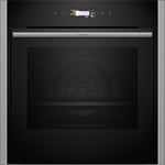 Neff B54CR31N0B Built In Single Electric Oven - S/Steel Steel