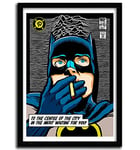 K.Olin Tribu - Affiche shadow play smoke by BUTCHER BILLY, Papier, Blanc, 30 x 40 x 0.1 cm shadow play smoke2C