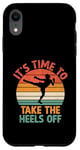 Coque pour iPhone XR It's Time To Take The Heels Of Kickboxing Kickboxer