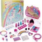 Style Girlz Advent Calendar For Girls 2022 - Includes Unicorn Makeup, Jewellery,