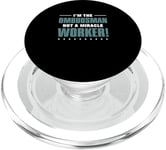 I'm The Ombudsman Not A Miracle Worker For Conflict Mediator PopSockets PopGrip for MagSafe