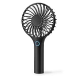 Ambandier HandHeld Fan,Portable Hand held USB Rechargeable Fans with 3 Speeds,Holiday Travel Essentials Battery Operated Mini Fan, Small but Powerful Desk Desktop Fans for Home Office Bedroom Outdoor