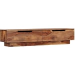 Meuble télé buffet tv télévision design pratique 145 cm bois de sesham massif