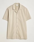 Sunspel Riviera Resort Shirt Ash Grey