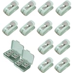 Yzmrbdqc - Lot de 12 clips de couette sans épingles Clip de fixation de couette pour lit, support de couverture de couette, pinces anti-mouvement,