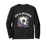 Ace & Anxious Playing Cards Roses Art Long Sleeve T-Shirt