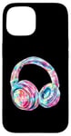 iPhone 15 Headphones Music DJ Colourful Music Headphones Beatmaker Case