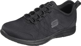 Skechers GHENTER SRELT, Basket Femme, Noir, 39 EU