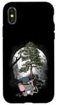 Coque pour iPhone X/XS éléphants aventure expédition randonnée forêt nature éléphant