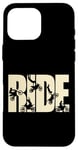 Coque pour iPhone 16 Pro Max Vélo tout-terrain, motocross, motard pour homme, femme, enfant