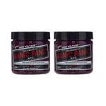 Manic Panic Plum Passion Classic Creme Vegan Semi Permanent Hair Dye 2 x 118ml