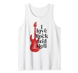 I love rock and roll Tank Top