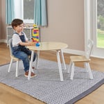 Liberty House Kids Round Table And Two Chairs Set