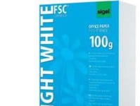 Sigel Ip150, Laser-/Inkjet-Utskrift, A4 (210X297 Mm), 500 Ark, 100 G/M², Hvit, 500 Ark