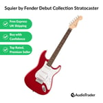 Squier by Fender Debut Collection Stratocaster Electric Guitar - Dakota Red