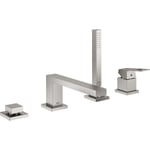 GROHE EUROCUBE engreppsblandare 220mm pip 4 hål t/handfat/br mässing Su