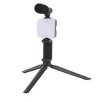 Video Vlog Kit Accessories Tripod Fill Light 3 Levels Brightness Phone Hol For